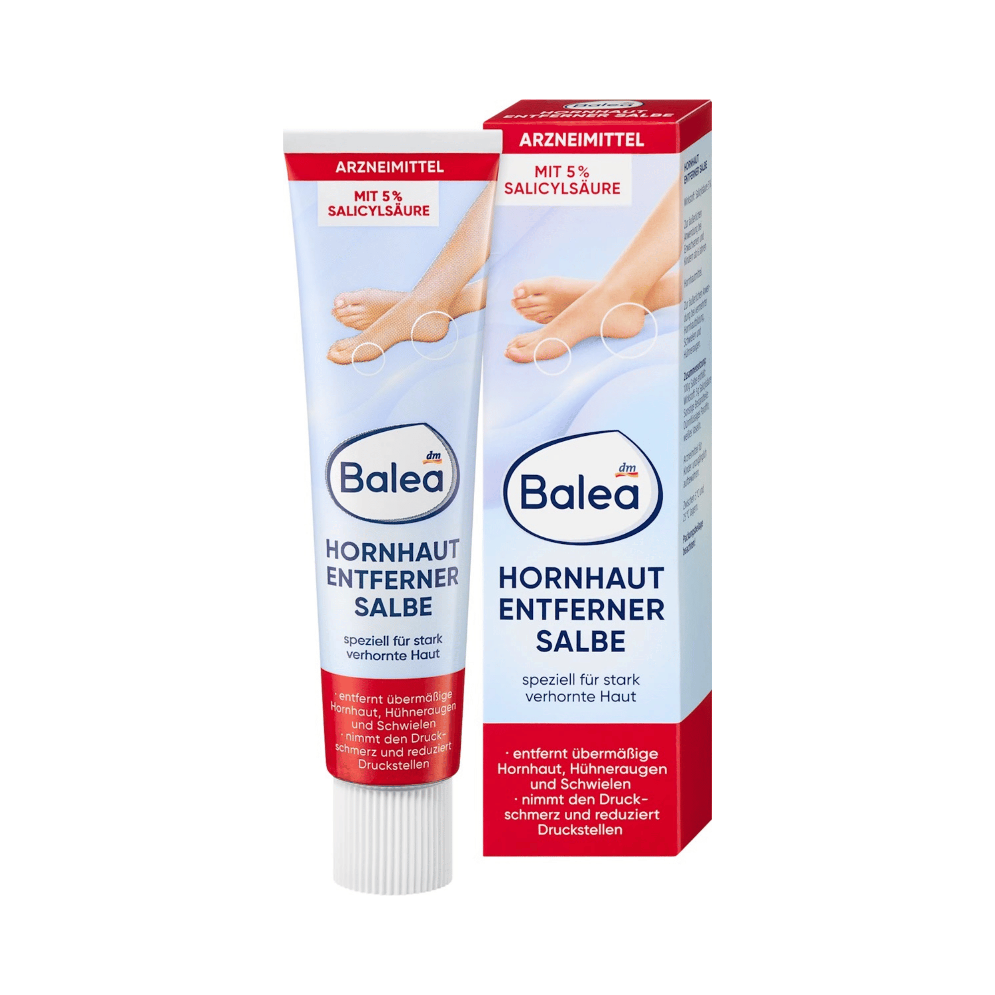 balea callus removing foot cream salve – 50 g