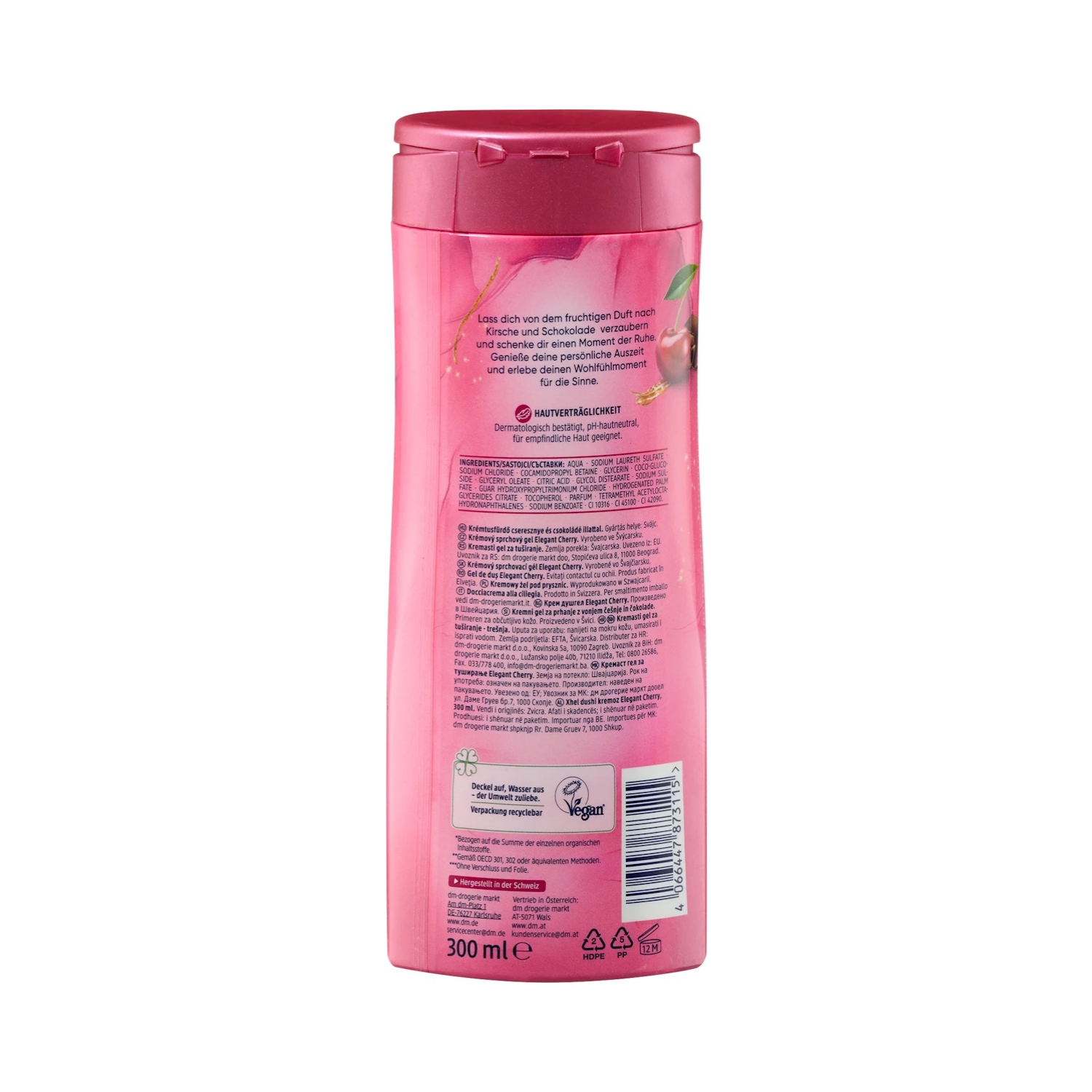 cream shower elegant cherry – 300 ml