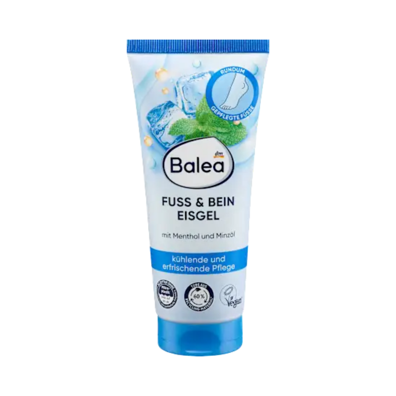 balea foot & leg ice gel, 100 ml