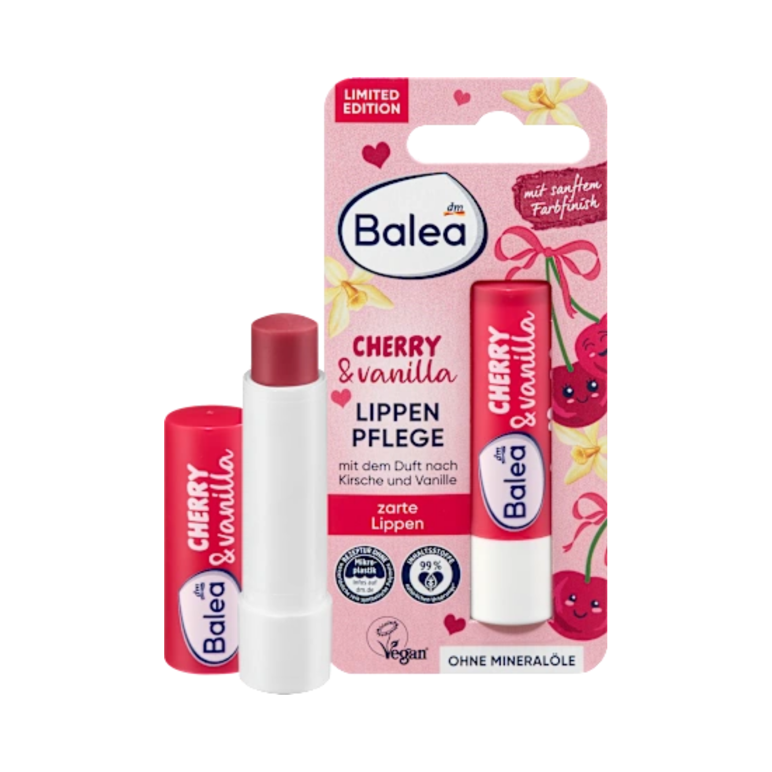 balea lip care cherry & vanilla