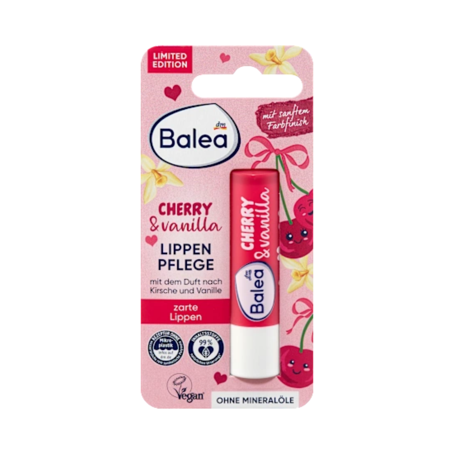 balea lip care cherry & vanilla
