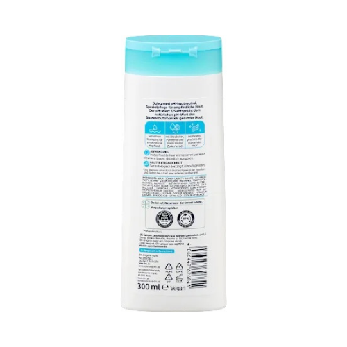 balea med ph 5.5 sensitive shampoo – for sensitive scalp, skin neutral (300 ml)