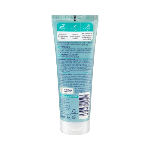 balea aloe vera peeling gel – gentle face exfoliator with 10% aloe vera (75 ml)