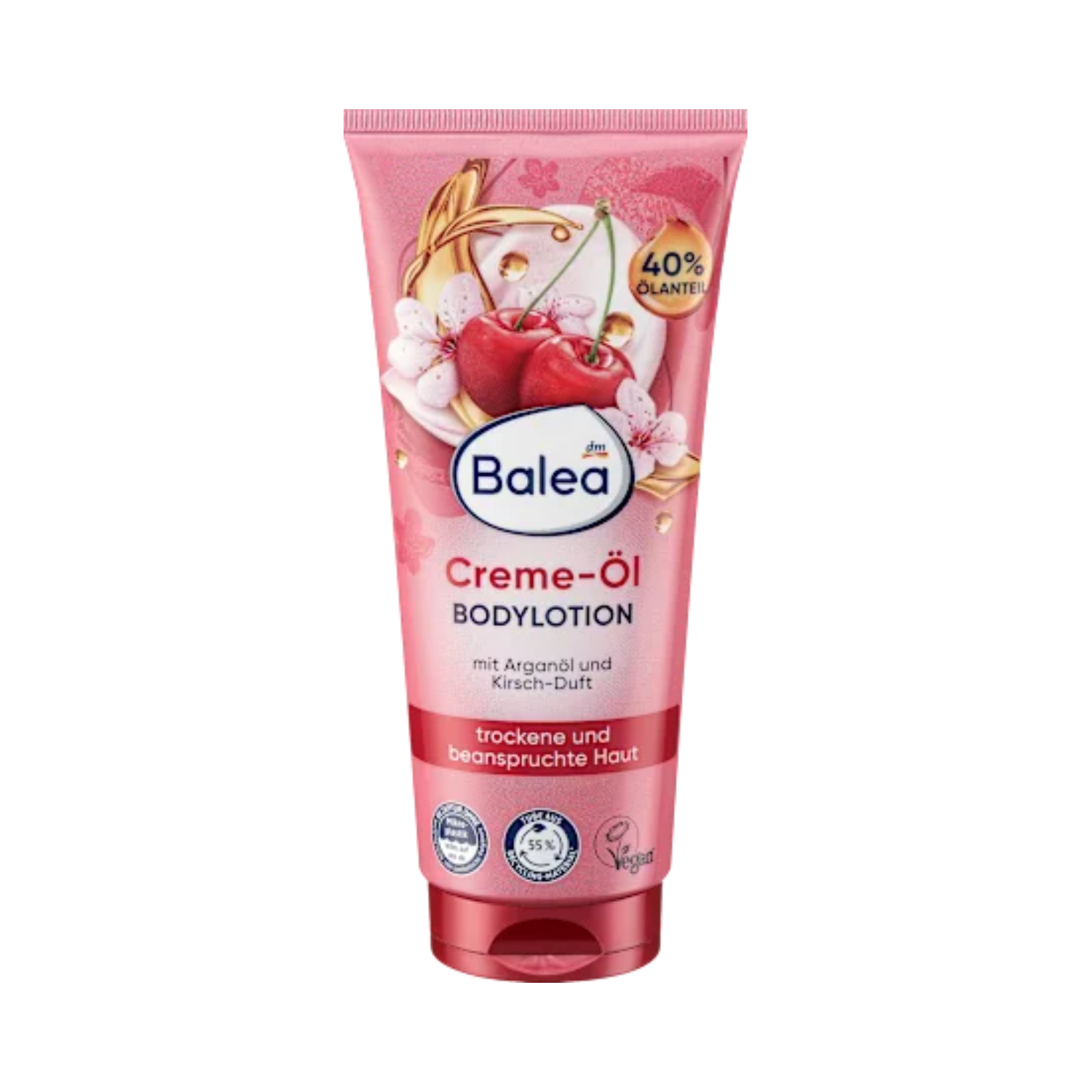 balea creme oil body lotion cherry – 200 ml