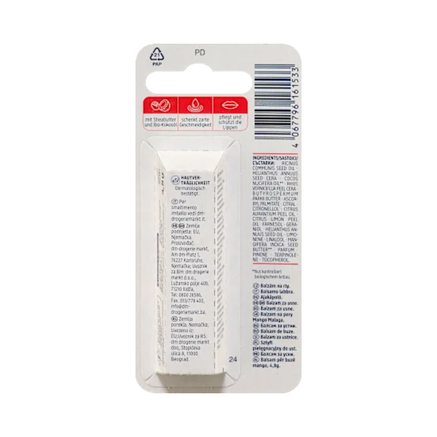 balea lip care mango malaga