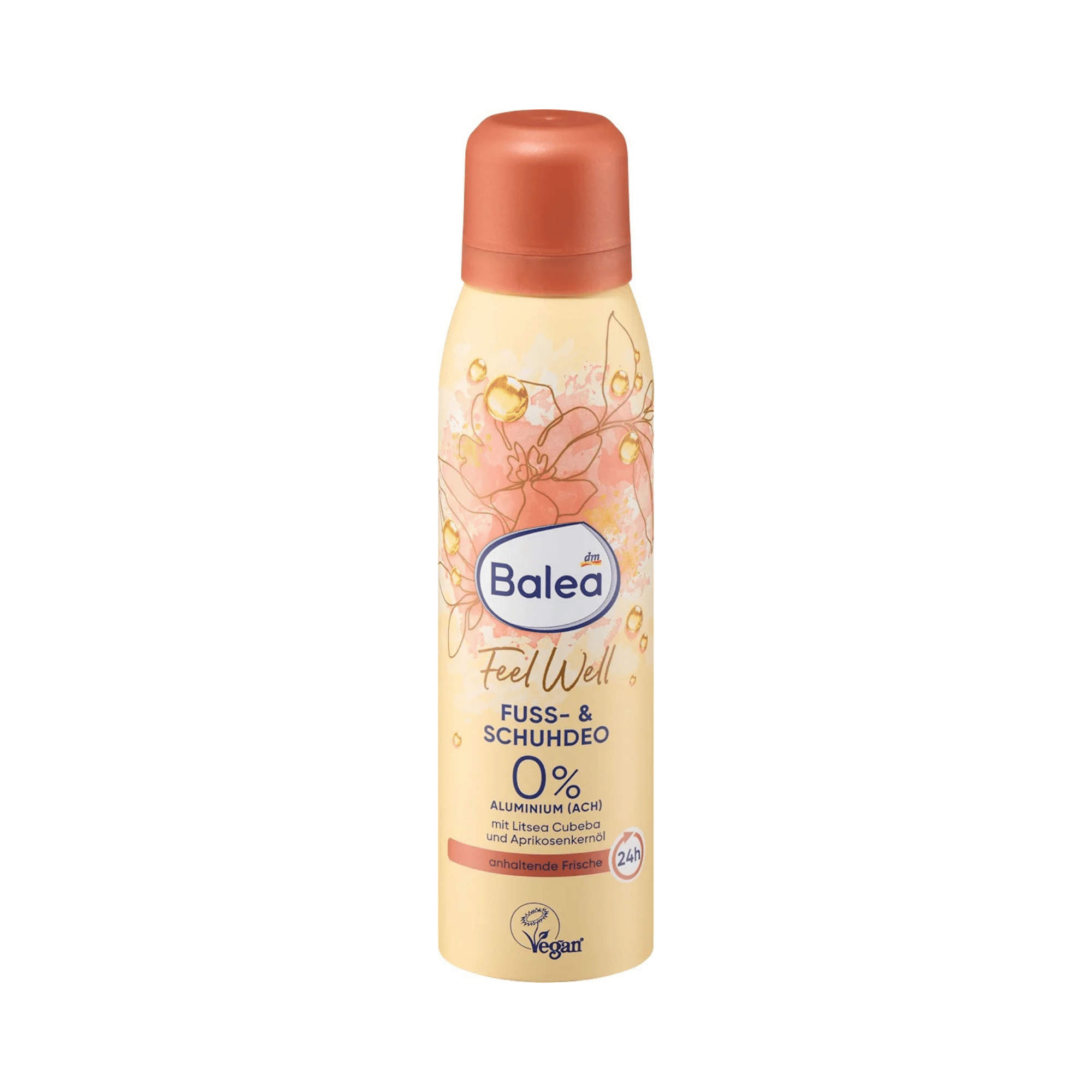 balea foot & shoe deodorant feel well – 150 ml