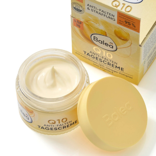 balea q10 anti wrinkle face cream spf 15 – 50 ml