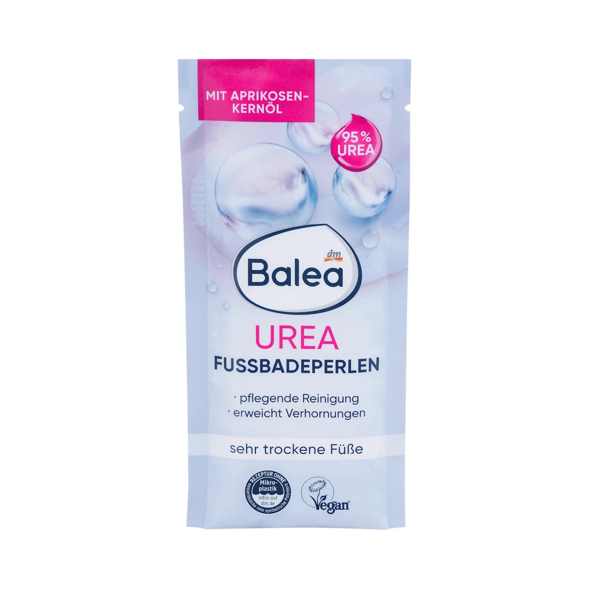 balea foot bath pearls for very dry feet, 95% urea – 20 g