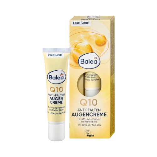 balea q10 anti wrinkle eye contour cream, 15 ml