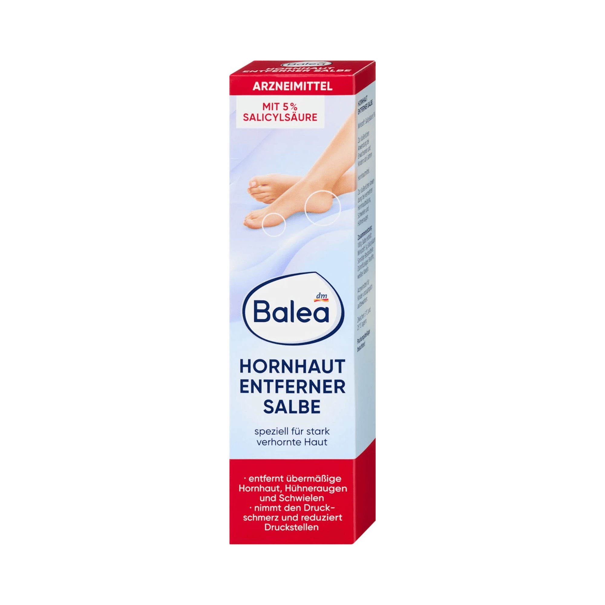 balea callus removing foot cream salve – 50 g