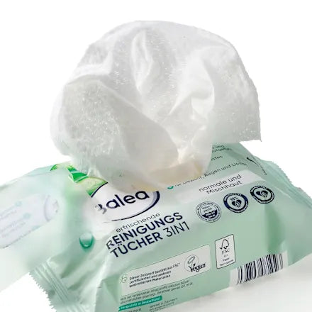 balea 3in1 refreshing cleansing wipes – 25 pcs