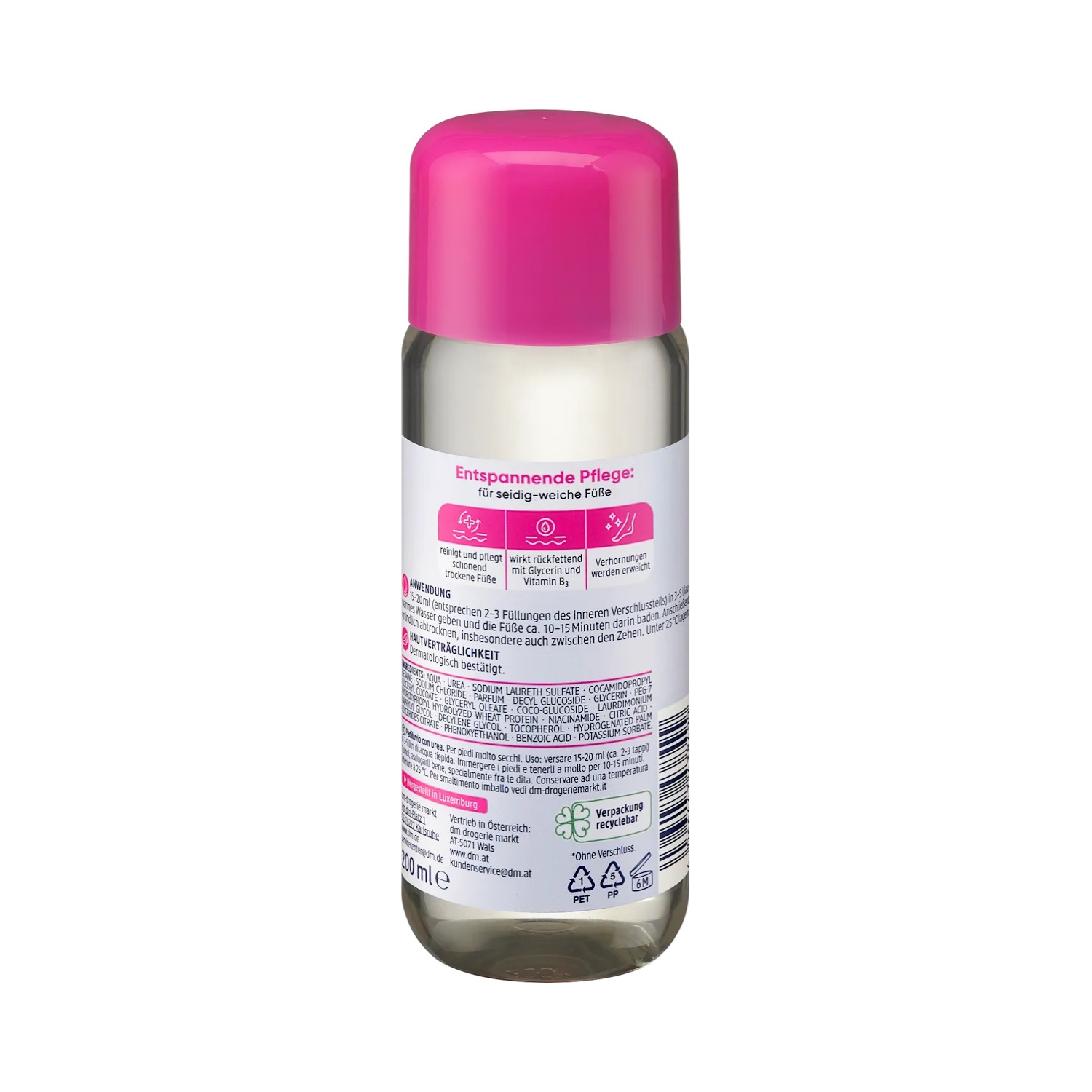 foot bath very dry feet 15% urea – 200 ml