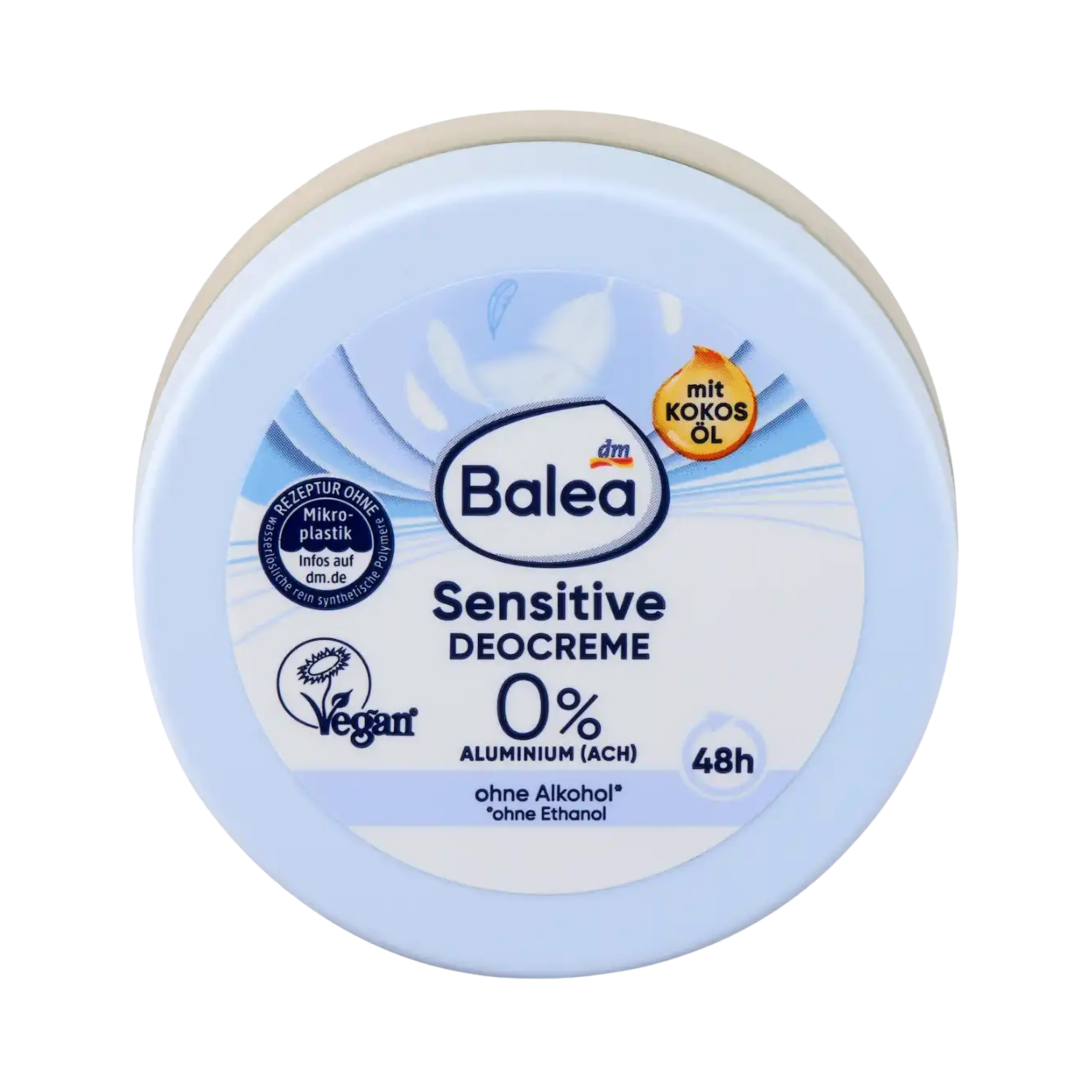 Balea - كريم "Deodorant Sensitive" للحماية والترطيب للبشرة الحساسة - 50 مل