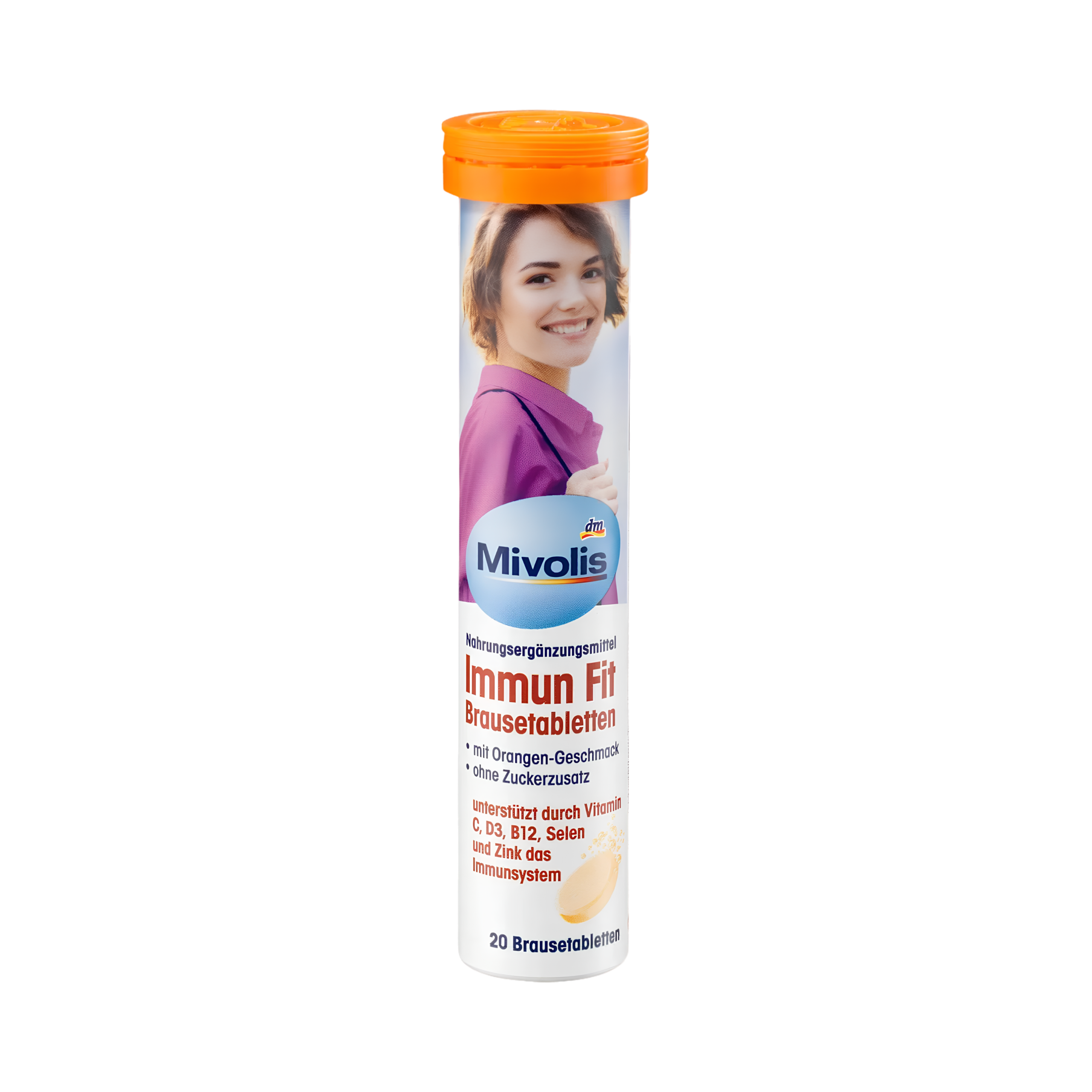 Mivolis – Immun Fit أقراص فوّارة لدعم الجهاز المناعي – 20 قرصاً